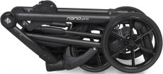 Детская коляска 2 в 1 Riko Nano Pro 01 Grey Fox (серая кожа – серая ткань)